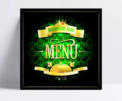 創意菜單設計 矢量素材在廣告與VI設計中的多元應用